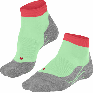 FALKE RU4 SHORT Women's Socks Green/Grey 0